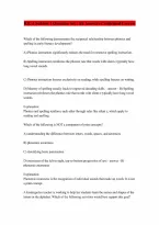 RICA Subtest 1 Verified Questions with 100 Correct Answers Graded A