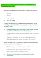 Medical-Surgical Nursing Complete Review Package &vert; Practice Questions & Final Exam Prep 2026&sol;2027