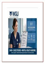 WGU D449 Case Studies &vert; Questions and Answers &vert; Acute Stress Disorder&comma; Nursing Interventions & Clinical Judgment &vert; 2026&sol;2027 Updated Complete&period;