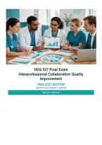 NSG 527 Final Exam Exam 2026&sol;2027 &ndash; Questions and Answers Interprofessional Collaboration Quality Improvement &vert; Complete Verified Answers &vert; Detailed Rationales &ndash; Pass Guaranteed &ndash; A&plus; Graded