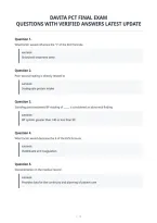 Davita Pct Final Exam&NewLine;Questions With Complete Answers&NewLine;&lpar;100&percnt; Accurate&rpar;&NewLine;