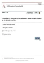 ATI PN Comprehensive Predictor Exam 2026 &vert; Practice Questions & Correct Answers &vert; Detailed Rationales