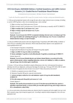 FITZ Exit Exam 2025&sol;2026 Edition Verified Questions Answers A&plus; Graded Nurse Practitioner Board Review Actual Exam with Detailed Rationales &vert; Complete Exam-Style Questions &vert; Pass Guaranteed &ndash; A&plus; Graded&NewLine;&NewLine;