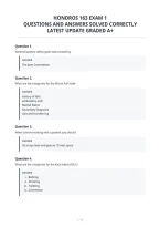 Hondros 163 Exam 1&NewLine;Questions And Answers Solved Correctly&NewLine;Latest Update Graded A&plus;&NewLine;