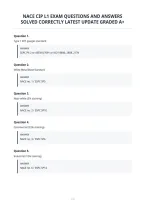Nace Cip L1 Exam Questions And Answers Solved Correctly Latest Update Graded A&plus;