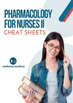 Pharmacology for Nurses II Cheat Sheets&colon; Quick Reference&comma; Active Recall & Mistake Finder Practice