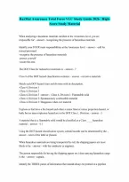 HazMat Awareness Total Force VLC Study Guide 2026 &vert; High-Score Study Material
