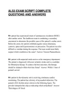 Als3 Exam Script Complete&NewLine;Questions And Answers