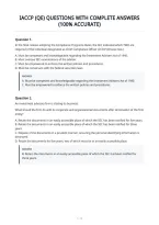 Iaccp &lpar;Qe&rpar; Questions With Complete Answers&NewLine;&lpar;100&percnt; Accurate&rpar;&NewLine;