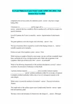 IvyTech Midterm Exam Study Guide APHY 102 2026 - Full Answer Key Verified
