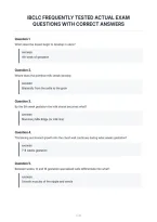 Ibclc Frequently Tested Actual Exam&NewLine;Questions With Correct Answers