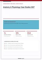 Test Bank for Anatomy and Physiology Case Studies - Graded A&plus; Solutions
