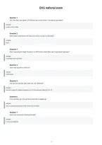 EKG &sol; ECG Certified Technician Exam Study Guide