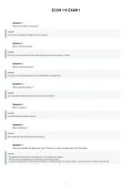 Econ 110 Exam 1 Questions And Answers 2026