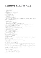 IL OSFM FAE &lpar;Section VIII Foam&rpar; 2027&sol;2028 Questions and Answers with Rationales&NewLine;