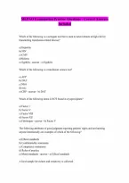 MLPAO Examination Practice Questions - Correct Answers Included