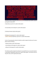 Cphq Practice Questions Exam&NewLine;Newest Actual Exam Complete&NewLine;420 Multiple Questions And&NewLine;Correct Detailed Answers&NewLine;&lpar;Verified Answers&rpar; &vert;Already&NewLine;Graded A&plus;&vert;&vert;Brand New Version&NewLine;2026&excl;&excl;&excl;