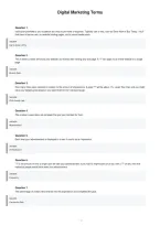 Digital Marketing Terms And Definitions Study Guide 2026