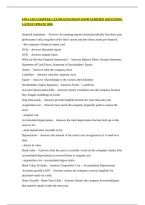 FINA 3332 BUNDLED QUESTIONS WELL ANSWERED LATEST UPDATE 2026&sol;2027