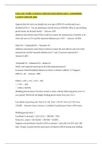 Fina 3332 Topic 8 Quick Checks Questions Well Answered Latest Update 2026