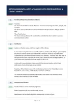 Dot Musculoskeletal Latest Actual Exam With Verified Questions &&NewLine;Correct Answers