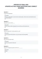 Drivers Ed Final Mva&NewLine;Updated Actual Exam Questions And Correct&NewLine;Answers