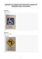 Driver's Ed Signs Questions With Complete&NewLine;Answers &lpar;100&percnt; Accurate&rpar;