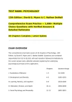 TEST BANK&colon; PSYCHOLOGY&NewLine;13th Edition &vert; David G&period; Myers & C&period; Nathan DeWall&NewLine;Comprehensive Exam Practice &mdash; 1&comma;000&plus; Multiple Choice Questions with Verified Answers & Detailed Rationales&NewLine;All Chapters Complete &vert; Latest Update &NewLine;&lowbar;&lowbar;&lowbar;&lowbar;&lowbar;&lowbar;&lowbar;&lowbar;&lowbar;&lowbar;&lowbar;&lowbar;&lowbar;&lowbar;&lowbar;&lowbar;&lowbar;&lowbar;&lowbar;&lowbar;&lowbar;&lowbar;&lowbar;&lowbar;&lowbar;&lowbar;&lowbar;&lowbar;&lowbar;&lowbar;&lowbar;&lowbar;&lowbar;&lowbar;