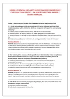 Florida 2-20 General Lines Agent License Final Exam Comprehensive &NewLine;Study Guide Exam 2026&sol;2027 &vert; 200 Verified Questions & Answers &vert; &NewLine;Instant Download &period;