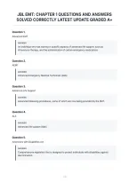 Jbl Emt&colon; Chapter 1 Questions And Answers&NewLine;Solved Correctly Latest Update Graded A&plus;&NewLine;