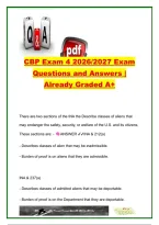  CBP Exam 4 2026&sol;2027 &vert; 60&plus; Questions & Answers &vert; INA 212&comma; Immigration Law&comma; Removal Proceedings & Border Inspections &vert; U&period;S&period; Customs and Border Protection