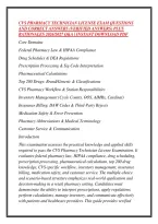 Cvs Pharmacy Technician License Exam Questions &NewLine;And Correct Answers &lpar;Verified Answers&rpar; Plus &NewLine;Rationales 2026&sol;2027 Q&A &vert; Instant Download Pdf 