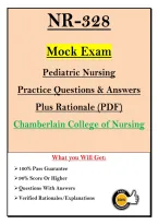 Chamberlain NR-328 Pediatric Nursing Mock Exam November 2026 PDF