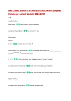 BSC 2085L lesson 5 Exam Questions With Complete &NewLine;Solutions &vert; Latest Update 2026&sol;2027 