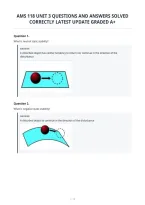 Ams 118 Unit 3 Questions And Answers Solved Correctly Latest Update Graded A&plus;