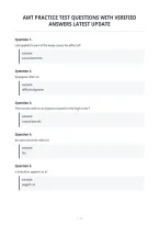 Amt Practice Test Questions With Verified Answers Latest Update