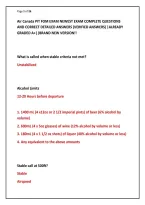 Air Canada PIT FOM Exam Newest Exam Complete Questions and Correct Detailed Answers &lpar;Verified Answers&rpar; 2026&sol;2027 &vert; Flight Operations Manual Certification &ndash; Already Graded A&plus; &lpar;INSTANT DOWNLOAD&rpar;