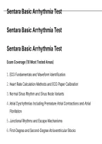 Sentara Basic Arrhythmia Test Exam QUESTIONS AND CORRECT ANSWERS WITH RATIONALES&period;pdf