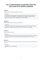 Fac-C &lpar;Professional&rpar; Exam Prep Expected Questions With Verified Answers