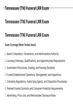 Tennessee &lpar;Tn&rpar; Funeral Lrr Exam Questions And Correct Answers With Rationales&period;pdf