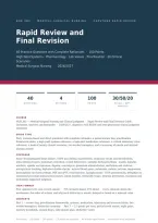 NUR 283 Rapid Review & Final Revision Guide &vert; High-Yield Systems&comma; Pharmacology&comma; Lab Values & 20 Clinical Scenarios &vert; 2026&sol;2027