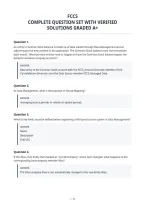 Fccs Complete Question Set With Verified Solutions Graded A&plus;