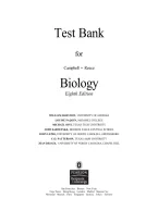 Biology Complete Test Bank and Practice Questions with Answers
