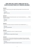 Fdny Fire Life & Safety Director Test &num;1 Expected Questions With Verified Answers