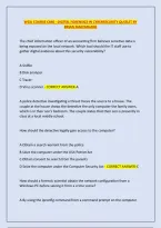 Wgu Course C840 - Digital Forensics In Cybersecurity Quizlet By  Brian Macfarlane