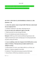 Nsg 4100 Exam 2 Prep 2026 Questions With Verified &NewLine;Answers Detailed Rationales Graded A&plus; 