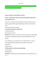 Nur 257 Exams 1&ndash;4 Prep 2026 Questions With Verified Answers &NewLine;Detailed Rationales Graded A&plus; 