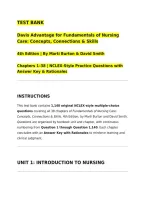 TEST BANK&NewLine;Davis Advantage for Fundamentals of Nursing Care&colon; Concepts&comma; Connections & Skills&NewLine;4th Edition &vert; By Marti Burton & David Smith&NewLine;Chapters 1&ndash;38 &vert; NCLEX-Style Practice Questions with Answer Key & Rationales&NewLine;&lowbar;&lowbar;&lowbar;&lowbar;&lowbar;&lowbar;&lowbar;&lowbar;&lowbar;&lowbar;&lowbar;&lowbar;&lowbar;&lowbar;&lowbar;&lowbar;&lowbar;&lowbar;&lowbar;&lowbar;&lowbar;&lowbar;&lowbar;&lowbar;&lowbar;&lowbar;&lowbar;&lowbar;&lowbar;&lowbar;&lowbar;&lowbar;&lowbar;&lowbar;&lowbar;&lowbar;&lowbar;&lowbar;&lowbar;&lowbar;