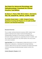 Test Bank for Advanced Physiology and Pathophysiology&colon; Essentials for Clinical Practice&comma; 2nd Edition&NewLine;By Nancy C&period; Tkacs&comma; PhD&comma; RN & Linda L&period; Herrmann&comma; PhD&comma; RN&comma; AGACNP-BC&comma; GNP-BC&comma; ACHPN&comma; FAANP&NewLine;Complete Study Guide &mdash; 1&comma;000&plus; Original Practice Questions Cover