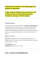 Test Bank for Anatomy and Physiology 2nd Edition by OpenStax&NewLine;1&comma;000&plus; Original Multiple-Choice Questions with Verified Answers and Detailed Rationales &vert; Complete Coverage of All 28 Chapters&NewLine;&lowbar;&lowbar;&lowbar;&lowbar;&lowbar;&lowbar;&lowbar;&lowbar;&lowbar;&lowbar;&lowbar;&lowbar;&lowbar;&lowbar;&lowbar;&lowbar;&lowbar;&lowbar;&lowbar;&lowbar;&lowbar;&lowbar;&lowbar;&lowbar;&lowbar;&lowbar;&lowbar;&lowbar;&lowbar;&lowbar;&lowbar;&lowbar;&lowbar;&lowbar;&lowbar;&lowbar;&lowbar;&lowbar;&lowbar;&lowbar;&NewLine;Document Overview&NewLine;This